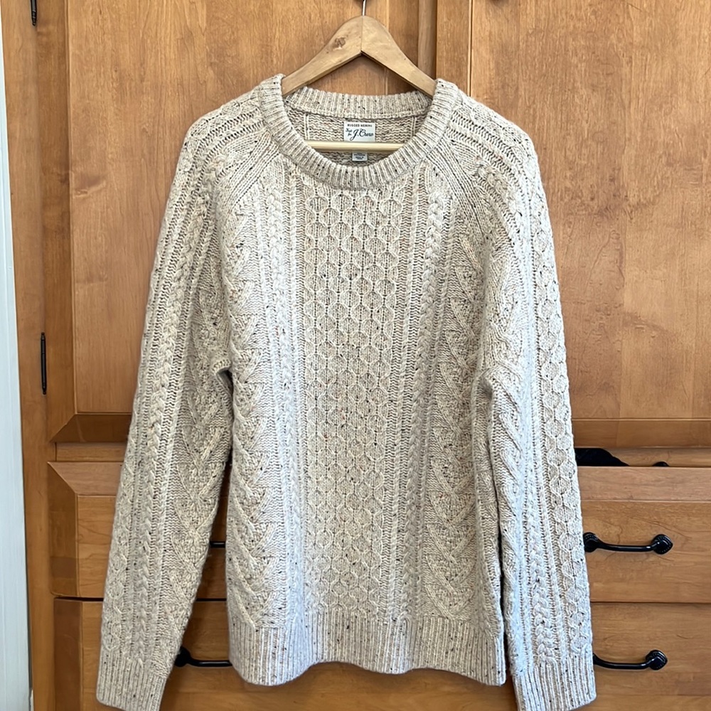 Mens J crew wool sweater (NEW w/ tags)